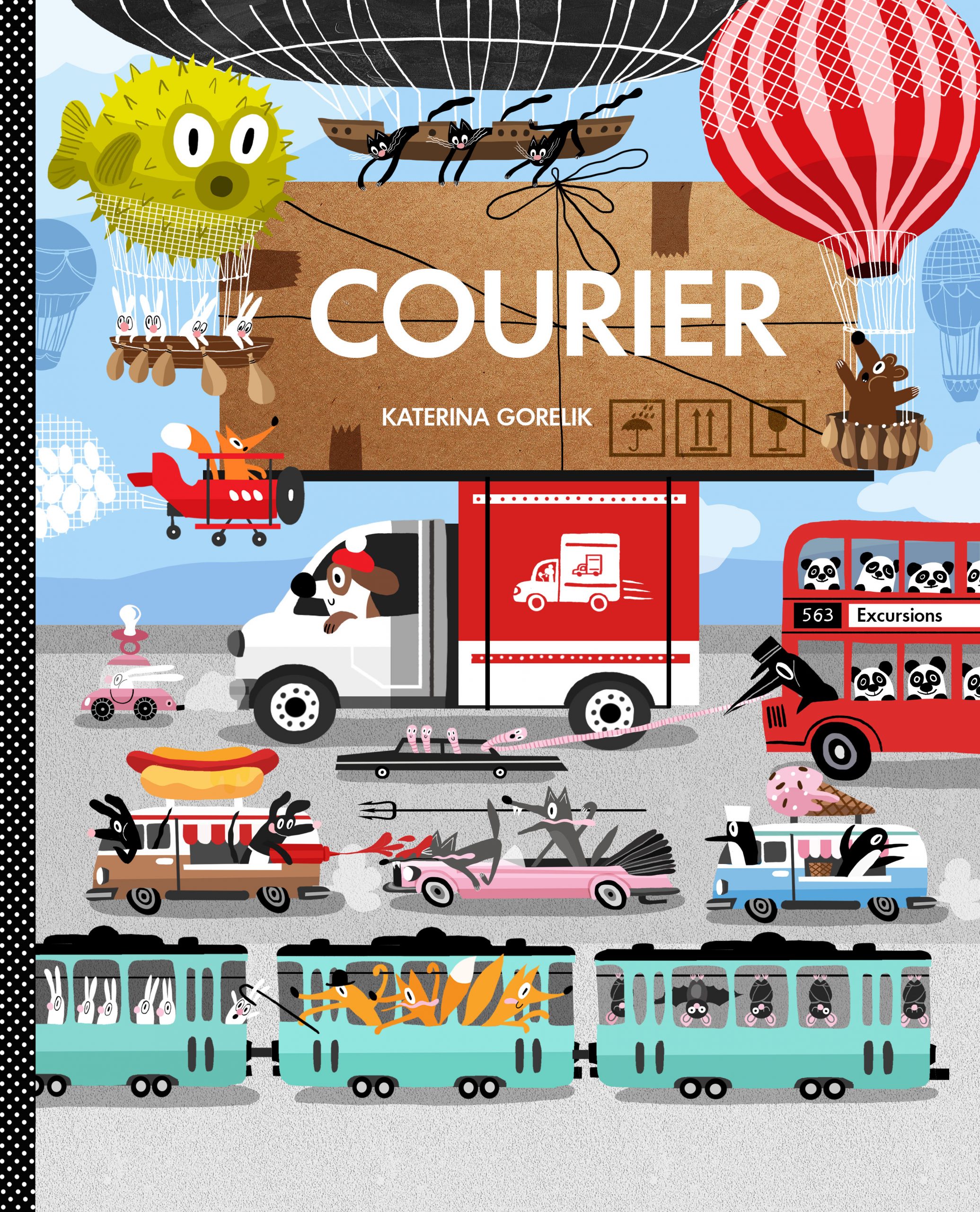Courier cover english