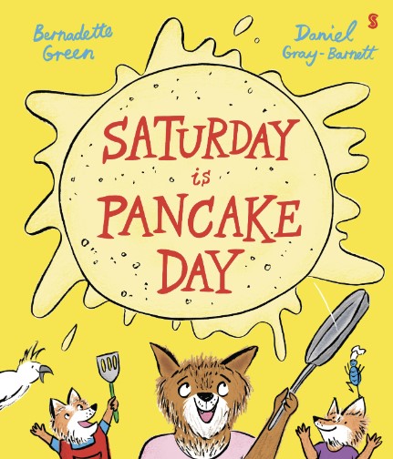 scribble saturday is pancake day cover